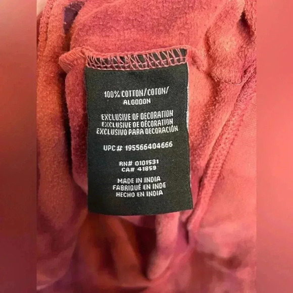 Y2K Neff Tie-dye Daisy Hoodie Size Medium - Picture 3 of 6